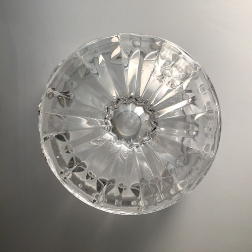 Vintage Heavy Cut Glass Pedestal Fruit Bowls X2 Excellent Condition Bin16 - Picture 6 of 24