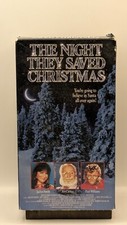 THE NIGHT THEY SAVED CHRISTMAS VHS HOME VIDEO JACLYN SMITH ART CARNEY HOLIDAY