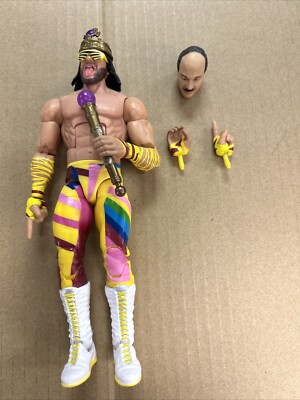 WWE Elite Wrestle Mania Macho ''King'' Man Randy Savage Mene Gene BAF COMPLETE