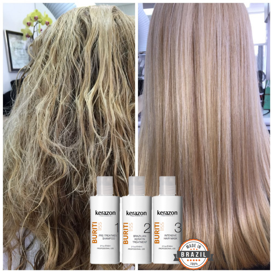 Keratin Treatment Brazilian Blowout For Bleached Hair Brazilian