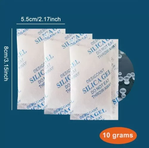 Silica Gel Sachets Desiccant Pouches Anti Damp Bags - 1g  / 10g Packs