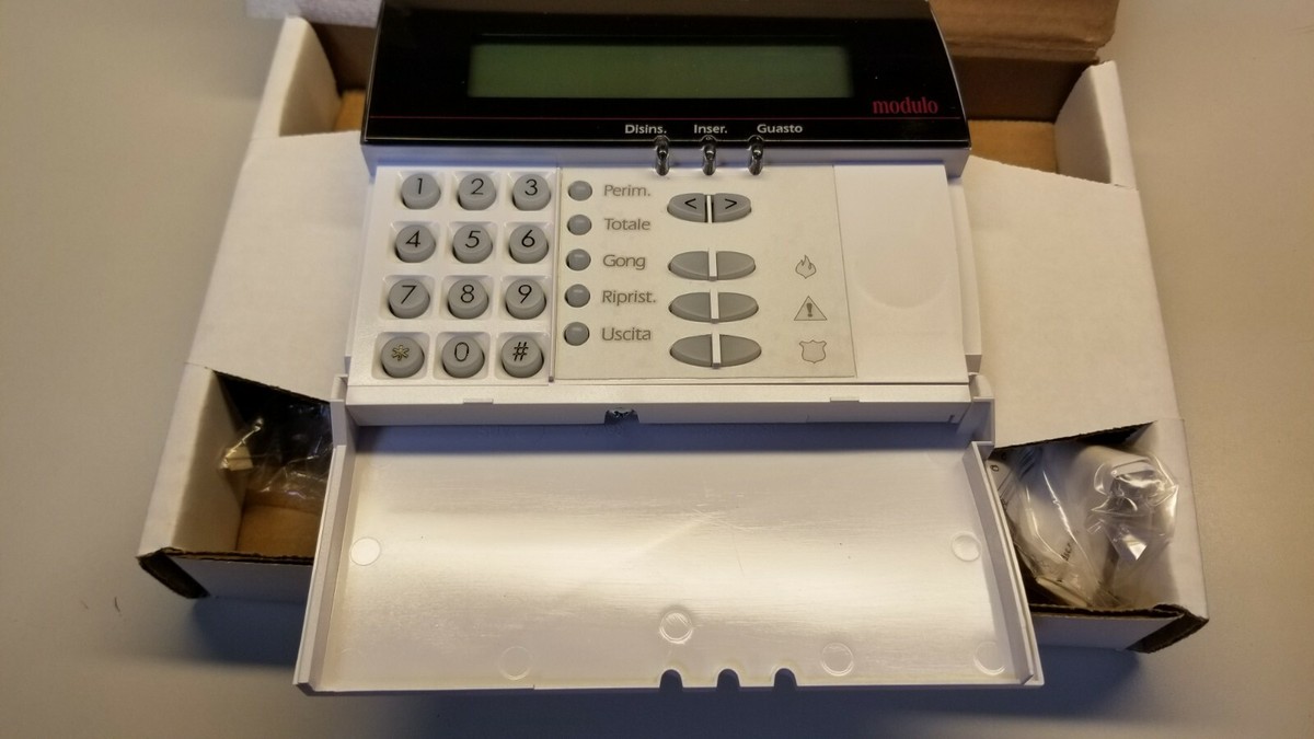 DSC LCD5500Z Power Series Italian Language Alarm Keypad | eBay