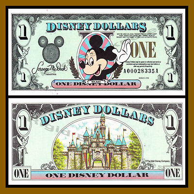 Disney 1 Dollar, 1998 Series 