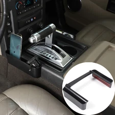 Multipurpose ABS Car Center Control Side Storage Box Tray For Hummer H2 2003-07