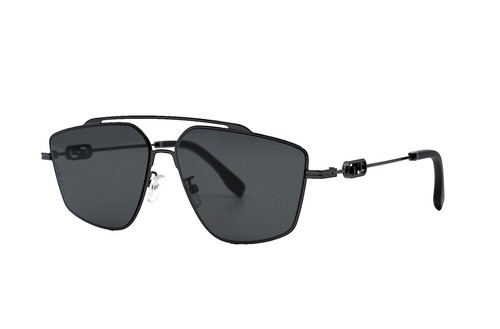 NEW FE40074U 05A FENDI SUNGLASSES BLACK GREY UNISEX EYEWEAR  display picture 2