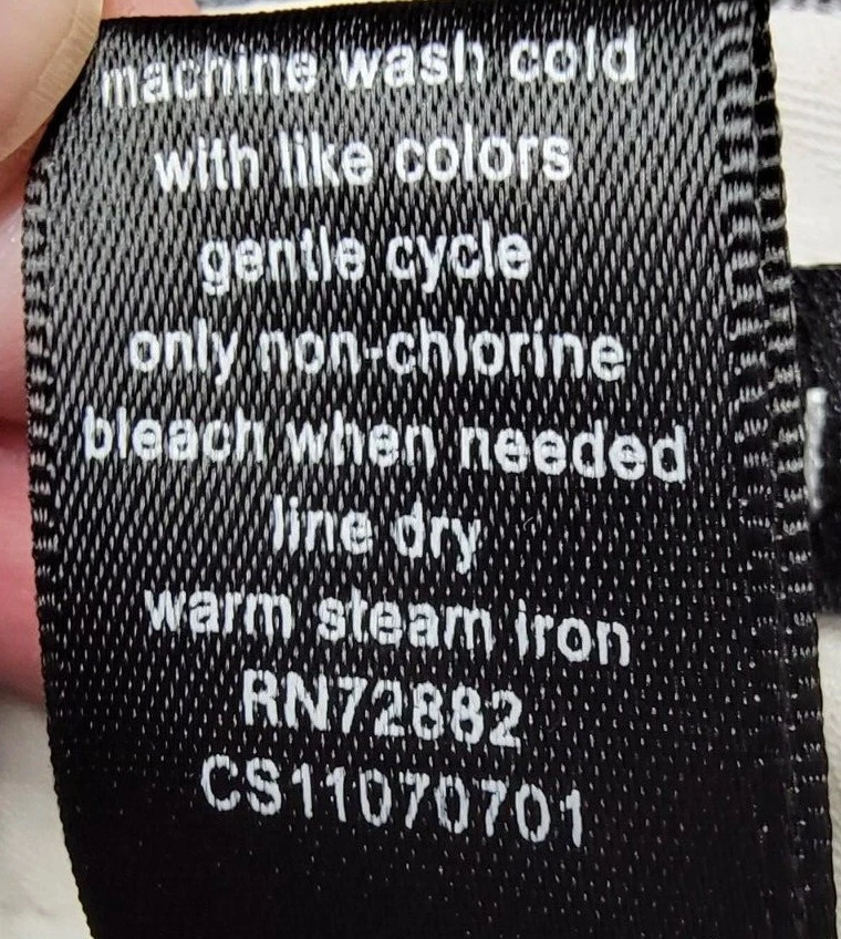 Pantalones de mujer Fashion Bug talla 22W 22 gris azul blanco a rayas Foto 3 de 4