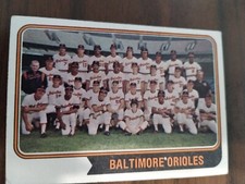 1974 Topps - #16 Baltimore Orioles