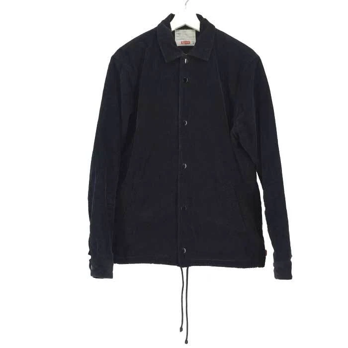 Veste velours côtelé Supreme 11AW logo arc arrière M noir [occasion]