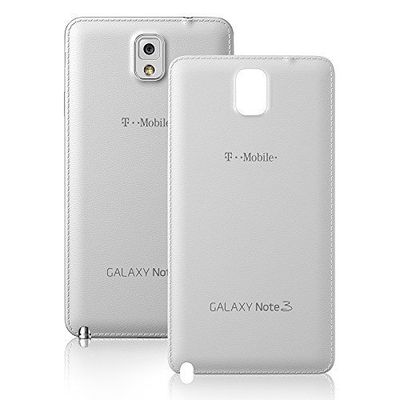 NEW OEM SAMSUNG GALAXY NOTE 3 SM-N900T WHITE BATTERY DOOR COVER (T-MOBILE)