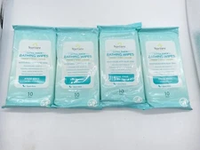Nurture Ultra Thick Body Wipes for Adults w/Aloe | 4pks Of 10 Each Disposable