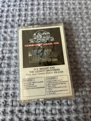 SEALED OV Wright & The Luckett Brothers - 4 & 20 Elders Cassette