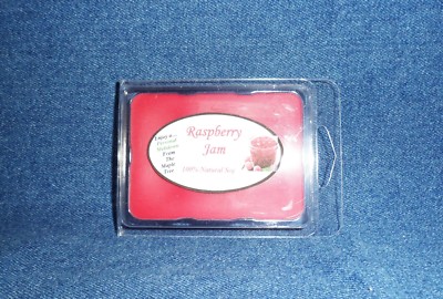 **NEW** Hand Poured Fruit Scent Soy Candles Tarts & Votives - Raspberry Jam