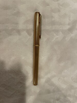 Vintage Parker 75 Fountain Pen - Rare XF Nib - Gold Filled - Lever Fill ...