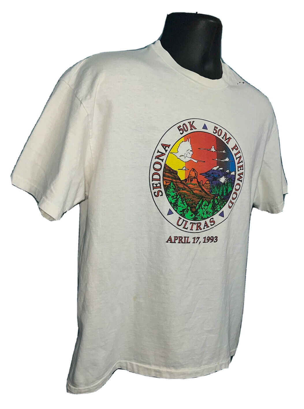 Vintage Single Stitch Shirt Sedona AZ 50K Pinewoo… - image 7