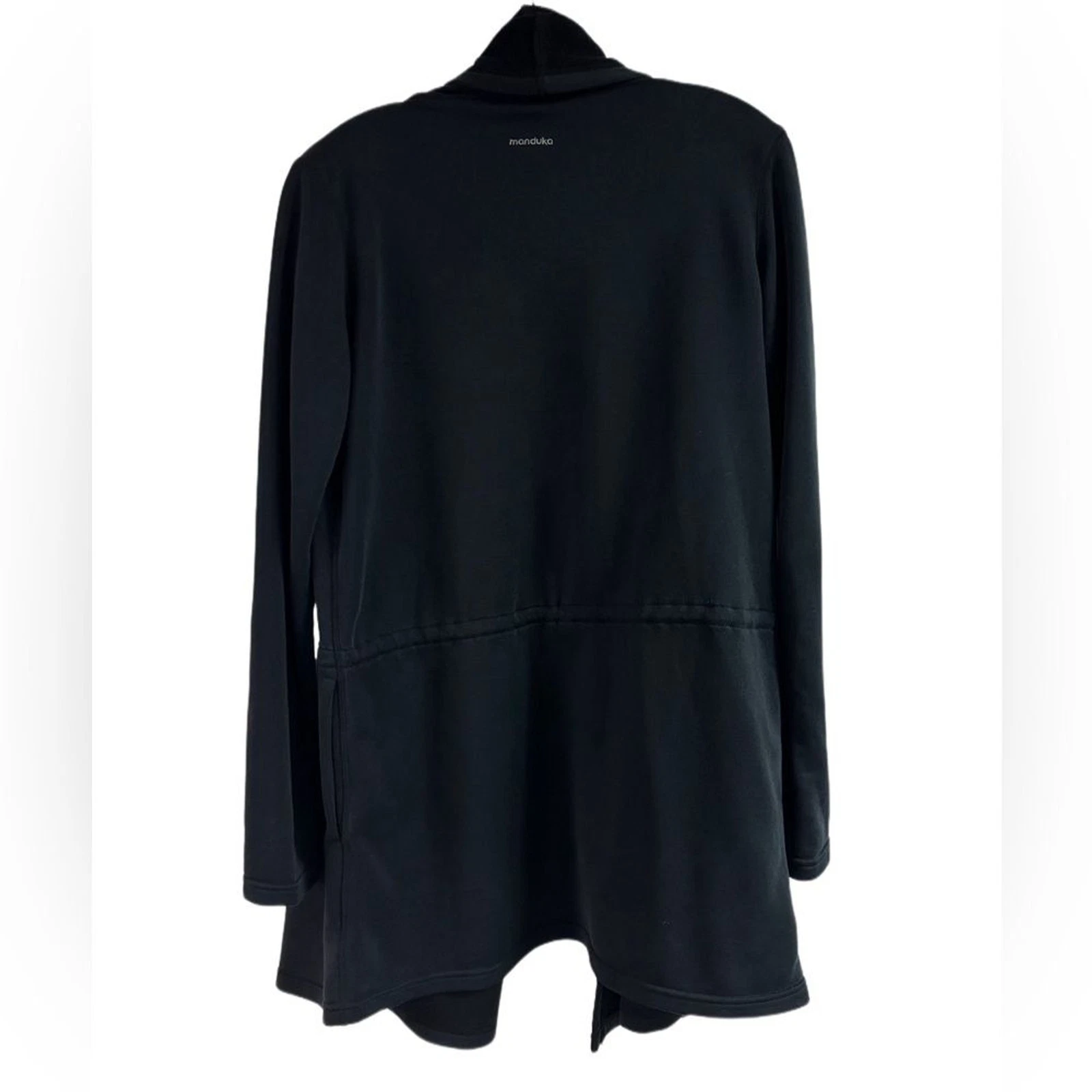 manduka meditation open front yoga jacket