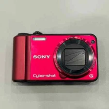 Sony Cyber-Shot DSC-H70 16.1 MP Digital Camera RED  English language