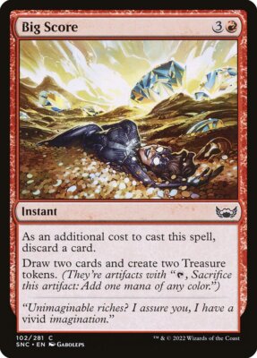 1x Big Score - NM - See Pic for Set - SPARROW MAGIC