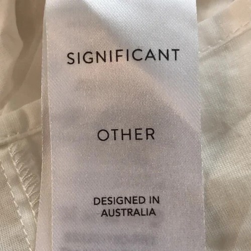 SIGNIFICANT OTHER (Revolve) Alanna Maxi Dress Women’s Size 12 Linen Blend Cutout - Picture 16 of 16