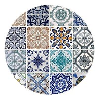 Thirstystone Stoneware Lisbon Tiles Coaster, Multicolor, New, Free Shipping on sale Thirstystone Stoneware Lisbon Tiles Coaster, Multicolor, New, Free Shipping on sale