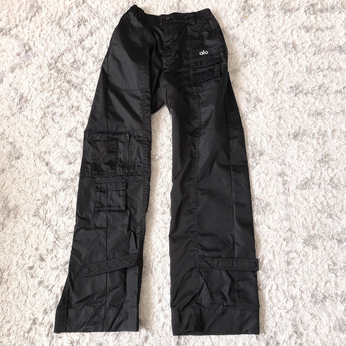 Alo Yoga Blaze Trouser Pant Black XXS | eBay