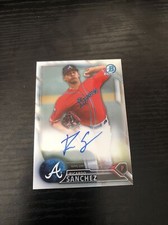 2016 Bowman Chrome Prospect Autographs #CPARS Ricardo Sanchez
