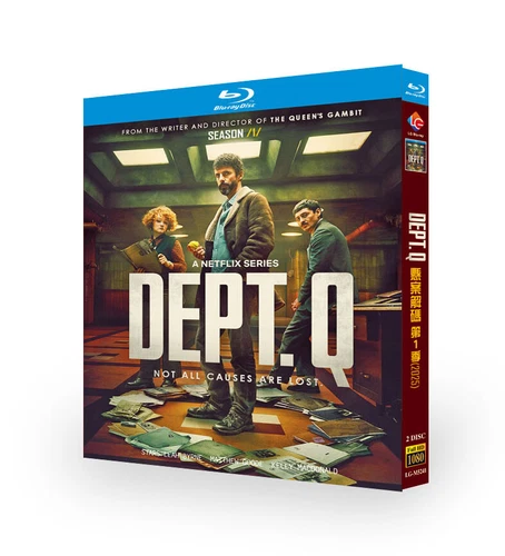 Dept. Q Season 1 (2025) 2-Discs   New Box Set Sealed