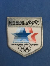 1984 Los Angeles Olympic Games MICHELOB LIGHT Beer Patch Bud Olympics Team USA
