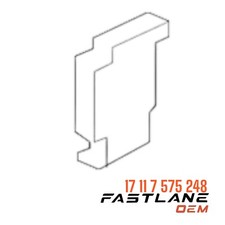 Genuine OEM Radiator Mount Bracket for BMW 17117575248 for sale  