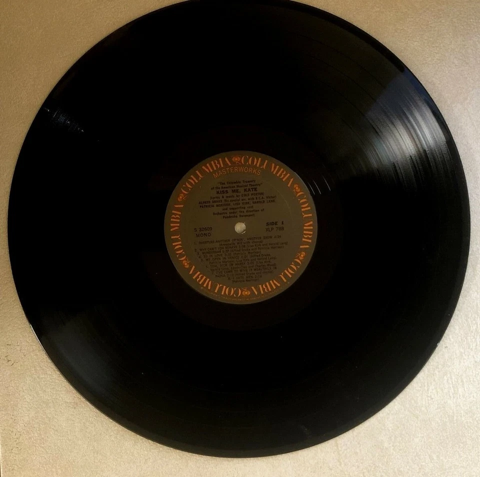 Alfred Drake, Patricia Morison ‎– Kiss Me, Kate, 1973 LP - Columbia S 32609 - Image 3 of 4