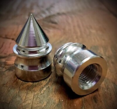 FRANKENSTEIN GUARDIAN BELL w/ FREE CHROME SPIKE KUSTOM KAPZ fits