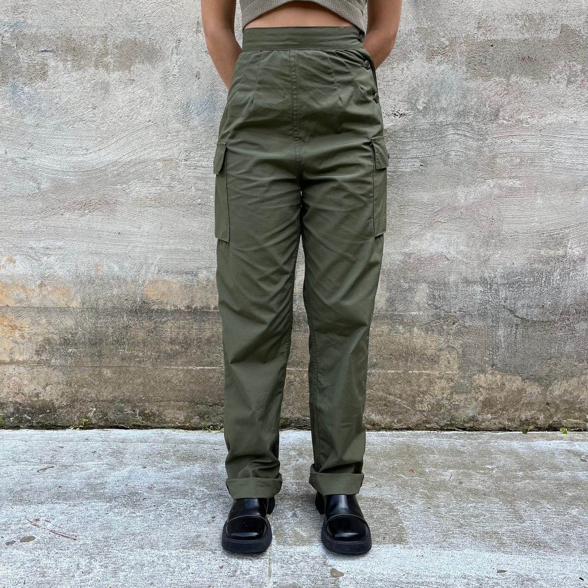 78' US Military Women's Utility Cargo OG-107 Pants (NOS) | eBay