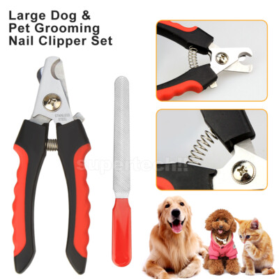 Pet Dog Cat Nail Clippers Professional Toe Trimmer Clipper