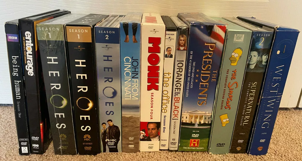 DVD TV Series Box sets Choose from Assorted Titles Combined Shipping