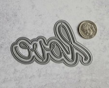 Poppy Stamps - Love with outline - Metal Cutting Die, N w/o Box