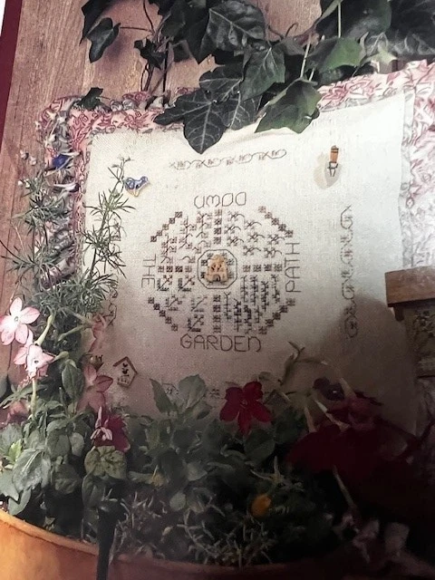 Down the Garden Path counted cross stitch sampler from Shephers's Bush - Image 3 of 4