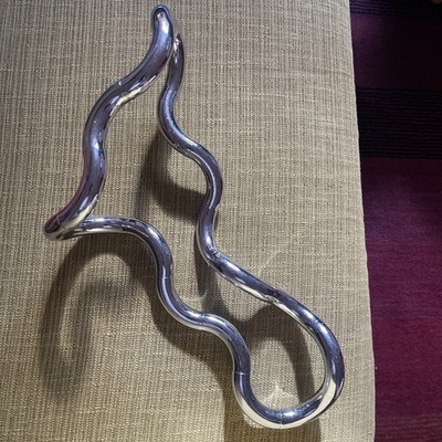 Tangle. 1981 Richard X Zawitz Silver Chrome Sculpture Fidget Toy