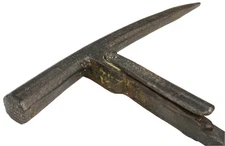 ANTIQUE RENAISSANCE POLISH HUNGARIAN "CZEKAN" WAR HAMMER, HELMET ARMOR BREAKER.