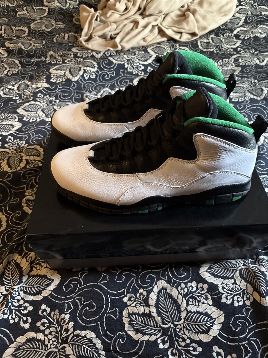 Nike Air Jordan 10 Retro Seattle Supersonics, City Pack Size 