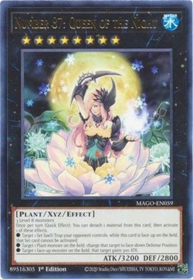 Number 87: Queen of the Night - MAGO-EN059 - Rare - 1st Edition - Near Mint