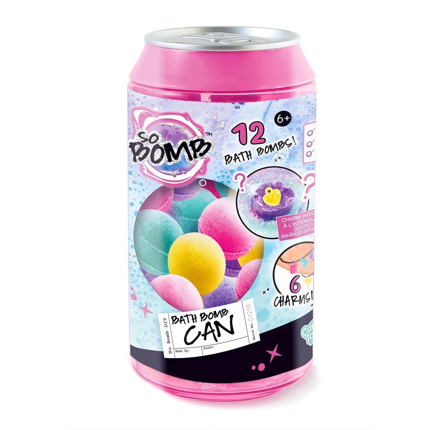 Omb - So Bomb Bath Bomb Cans - Mini Toy NUOVO
