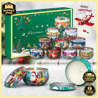 Duftkerzen Geschenkset 12 StüCk 2,5 OZ Sojawachs Aromatherapie Weihnachten
