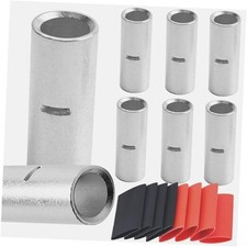 6PCS 00 Gauge Non Insulated Butt Connectors 2/0 AWG Uninsulated 00 2/0 AWG