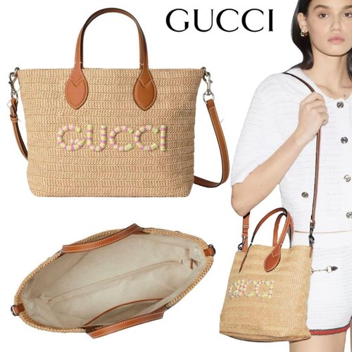 Gucci Patch Small Tote Bag Shoulder Bag Used From Japan - Picture 8 of 24