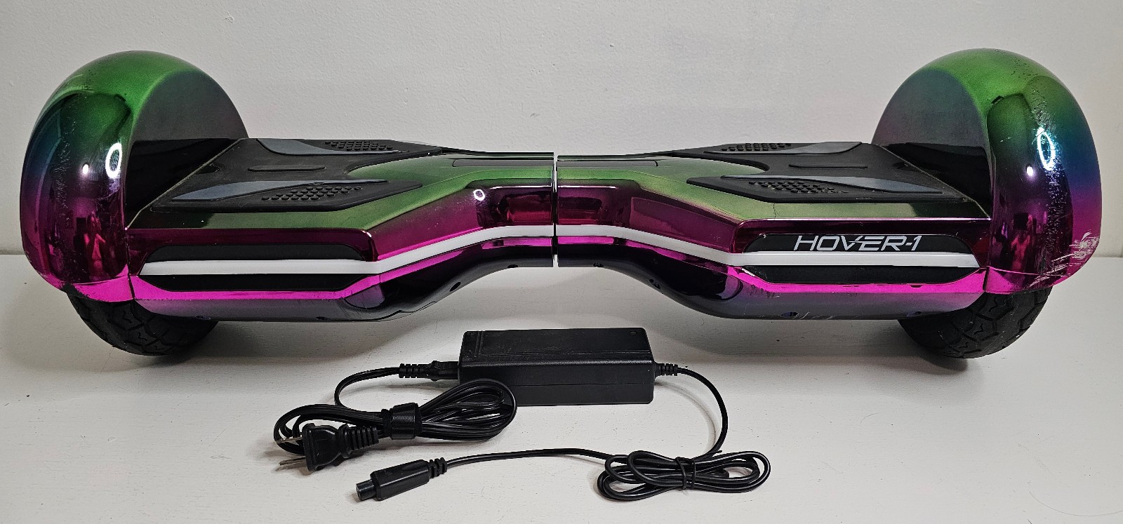 Hover-1 Eclipse Electric Scooter Holographic Edition 8" Tires Bluetooth Tested