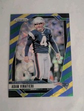 2024 Panini Prizm Choice Blue Yellow & Green Prizm Adam Vinatieri #199 SP
