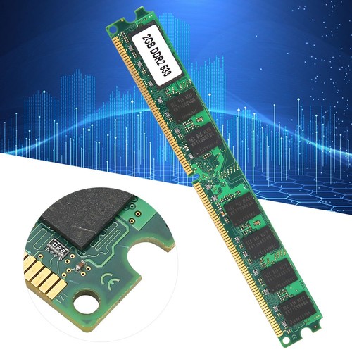 Speichermodul Desktop Voll Kompatibel Doppelseitig 16Grain Ddr2 2Gb 533Mhz KUI - Afbeelding 2 van 14