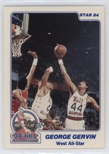 1984 Star All-Star Game George Gervin #19 HOF 1c28