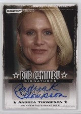 2010 Razor Pop Century Signatures Andrea Thompson #AU-AT1 Auto 0o9