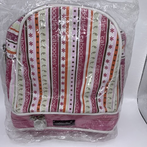 Nuovo CABOODLES Mini zaino/borsa trucco da viaggio con cerniera spazio superiore e inferiore - Foto 15 di 17