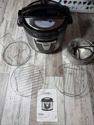 #ad Power Pressure Cooker XL 10 Qt PPC790 Digital Electric Stainless Tested Working $135.00